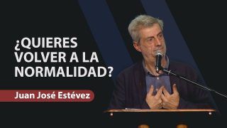 ¿Quieres volver a la normalidad? // Juan José Estévez