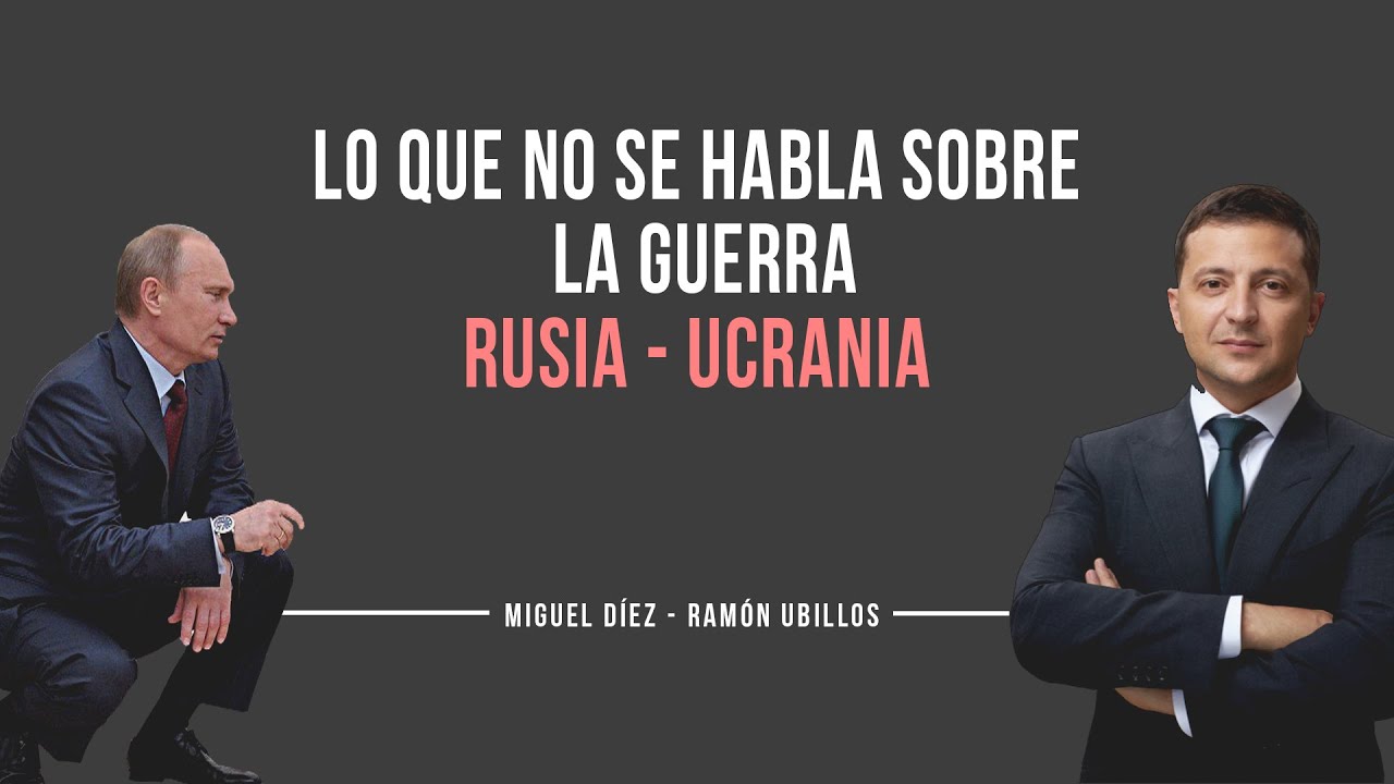 Lo que NO se habla de la guerra // Charlas con Miguel Díez