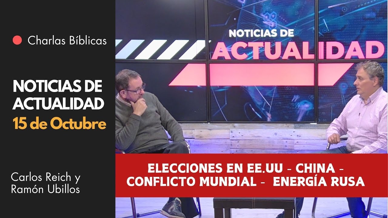 Noticias de Actualidad 15 de Oct // Conflictos Mundiales y Otras Noticias